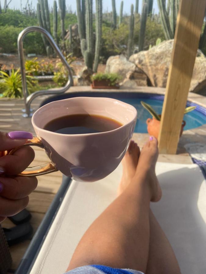 Cozy Studio With Private Spa Oranjestad Esterno foto